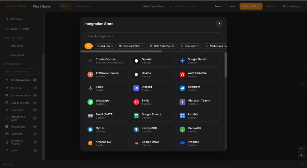 Zanqira integration marketplace